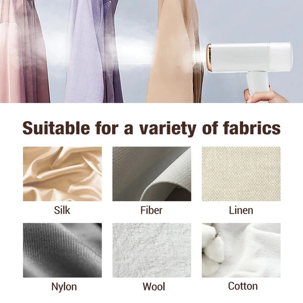 Portable Fast-Heat Garment Steamer™